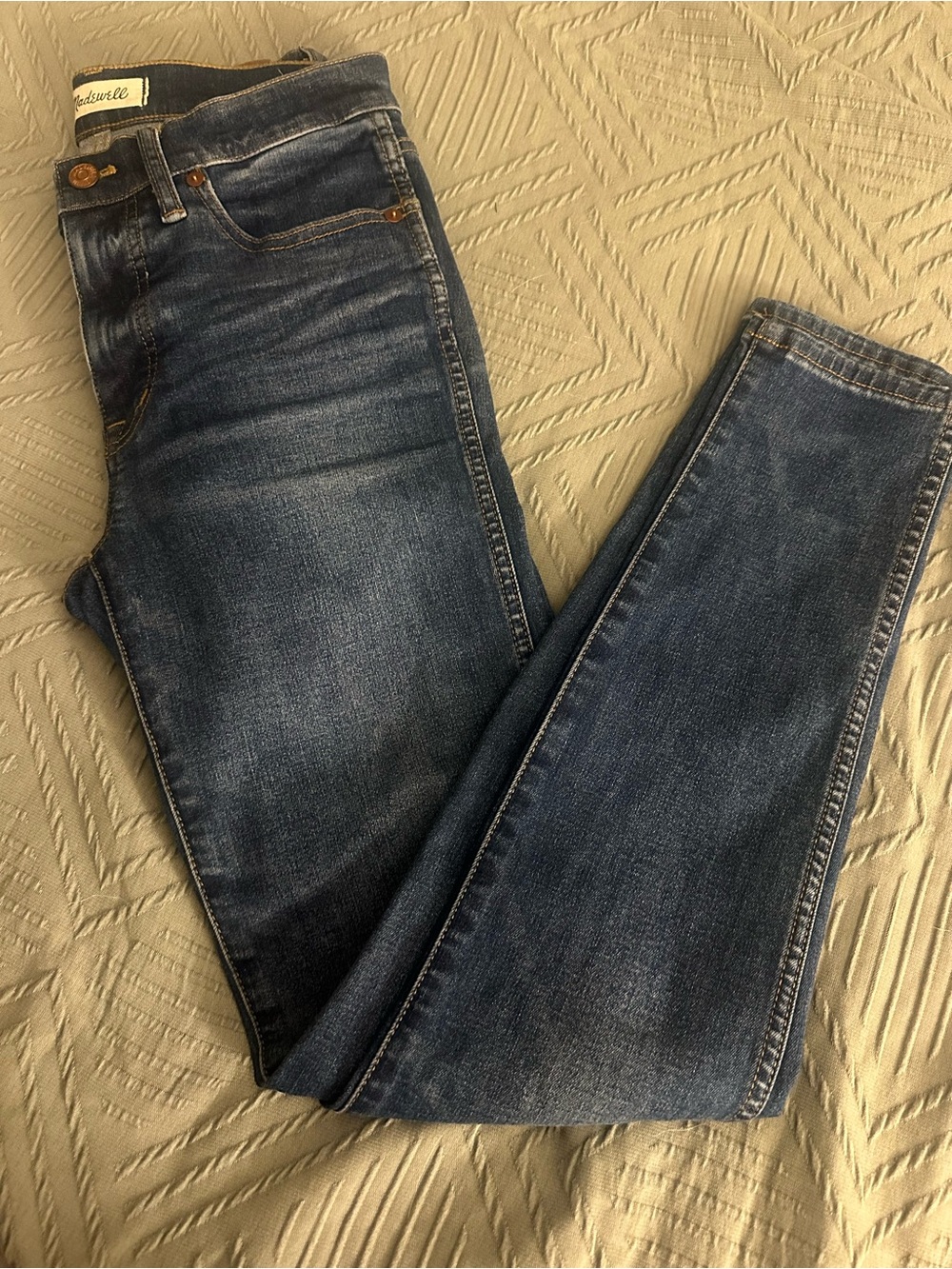 Madewell Dark Blue Skinny Jeans